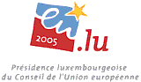 Logo of presidency of the Council 2005