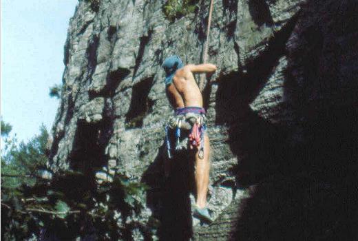 Climbing, one major attraction in the Petite-Suisse area, is strictly ruled by bylaws