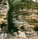 Typical rock formations in the Luxembourg sandstone area - © 1994 by Yves Krippel