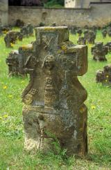 Tombstone. 18. century. Junglinster, churchyard - © 7-2004 by Marc Heinen